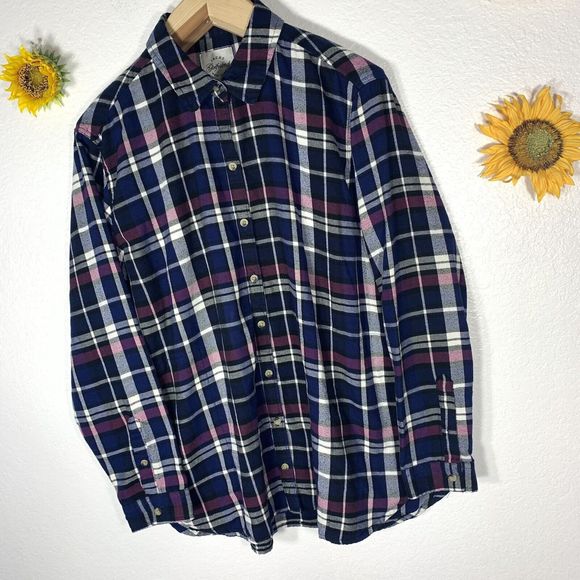 Jachs Girlfriend Plaid Multicolor Button Plus Size XXL Women’s - Picture 2 of 14